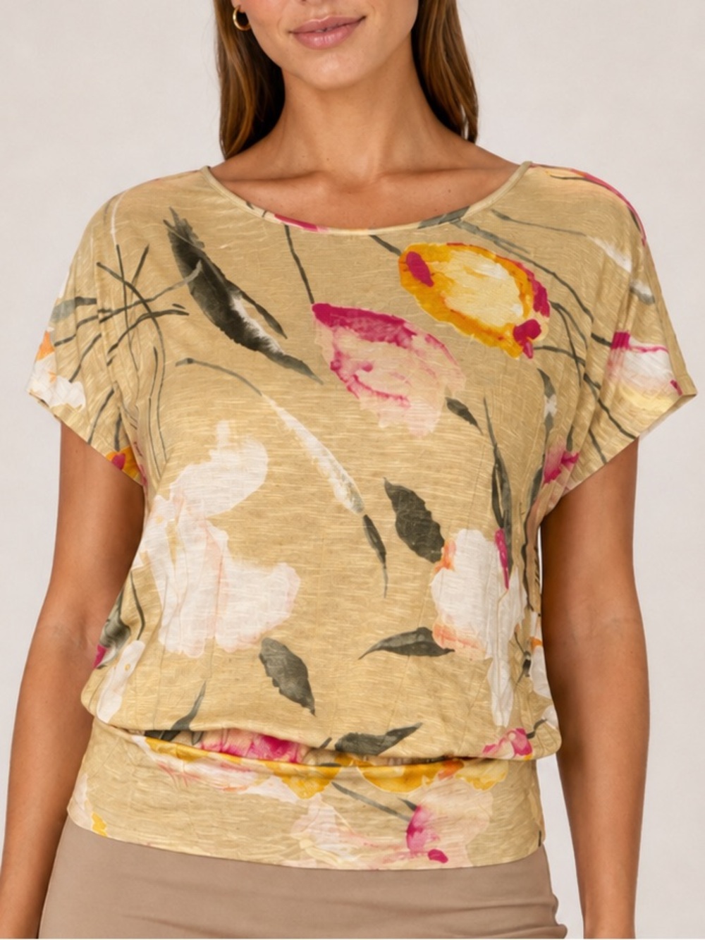 Floral Blouson Top